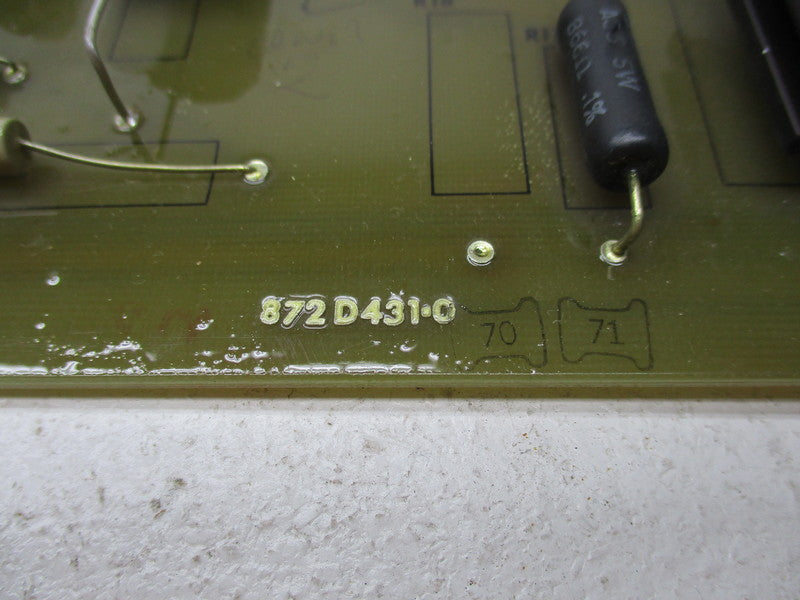 GENERAL ELECTRIC 872D431-0  NSNP