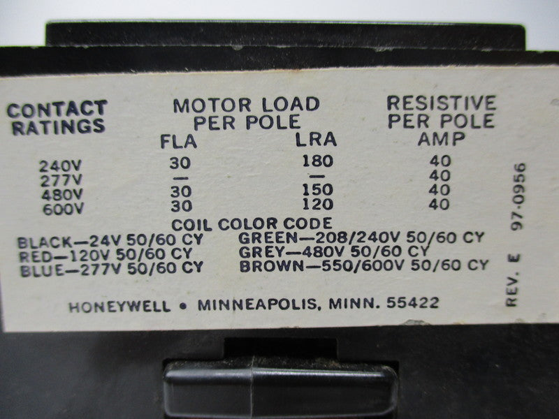 HONEYWELL R4212G 1323  600V  NSNP