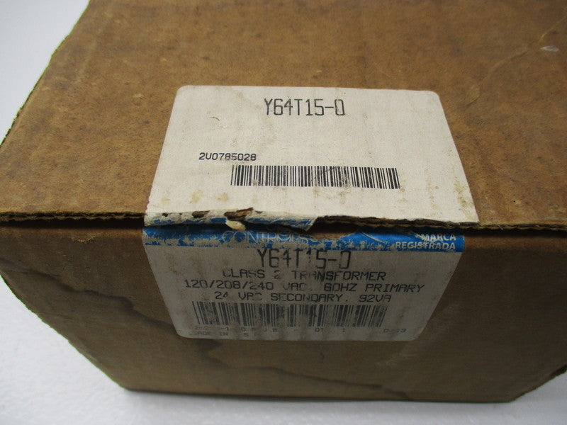 JOHNSON CONTROLS Y64T15-0  NSMP