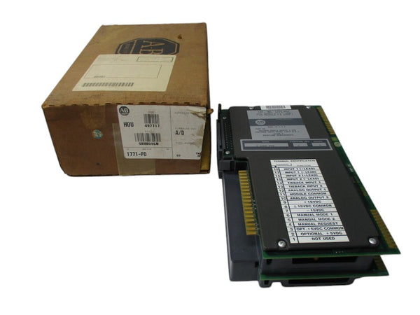 ALLEN BRADLEY 1771-PD CONTROL MODULE SER. A  NSMP