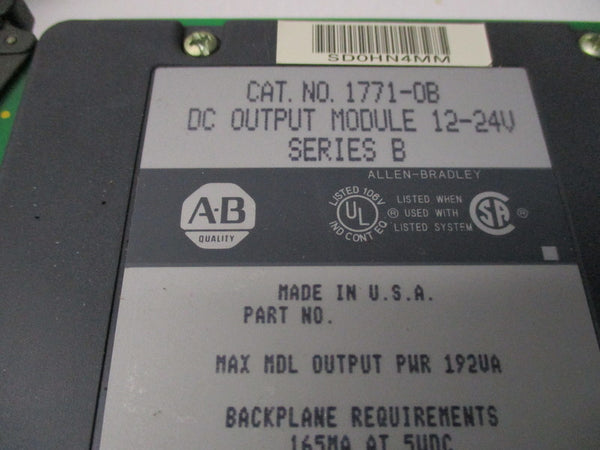 ALLEN BRADLEY 1771-OB SER. B  NSMP
