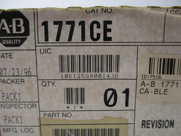 ALLEN BRADLEY 1771CE CABLE  NSMP