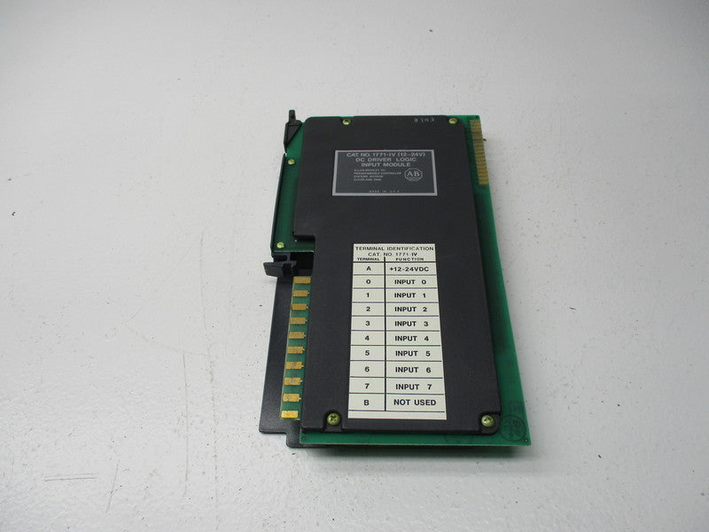 ALLEN BRADLEY 1771-IV 12-24V  NSMP