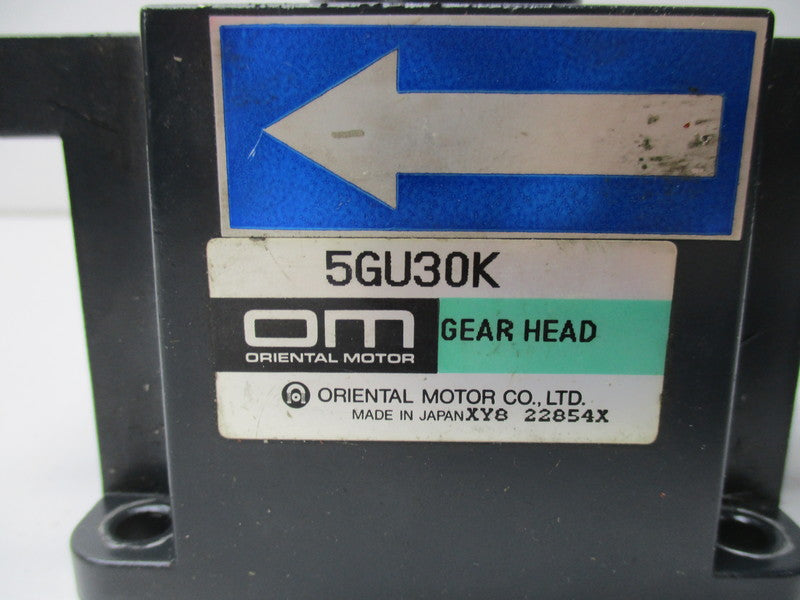 ORIENTAL MOTOR 5GU30K  UNMP