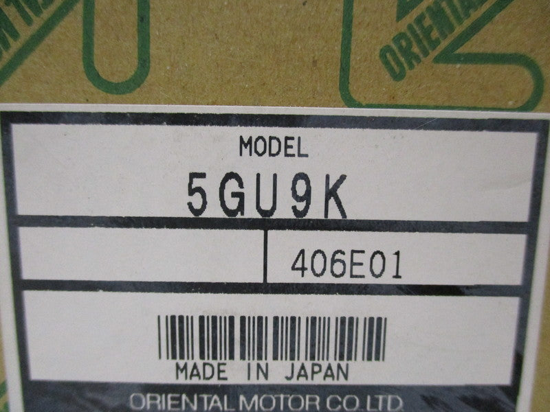 ORIENTAL MOTOR 5GU9K  NSMP