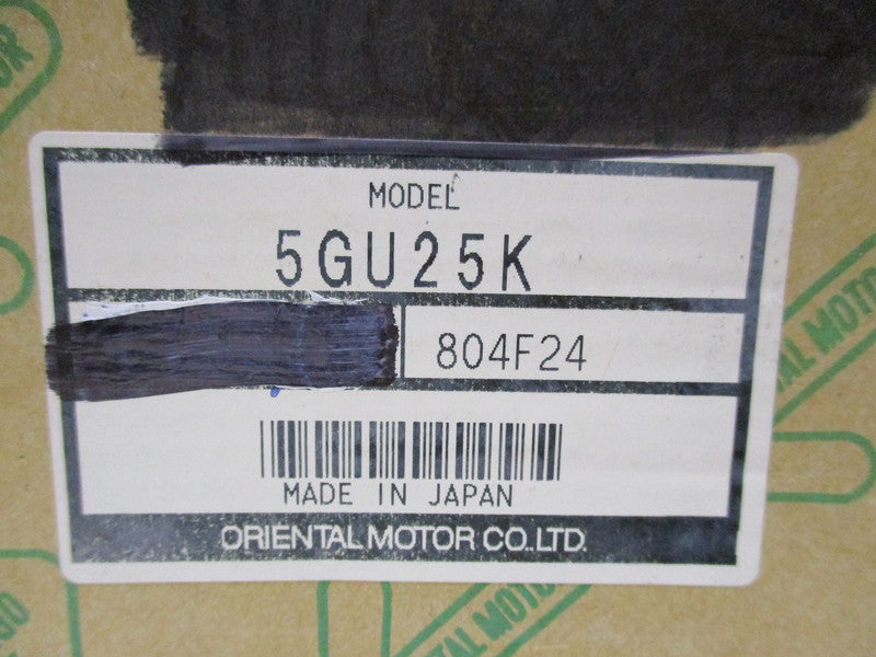 ORIENTAL MOTOR 5GU25K  NSMP