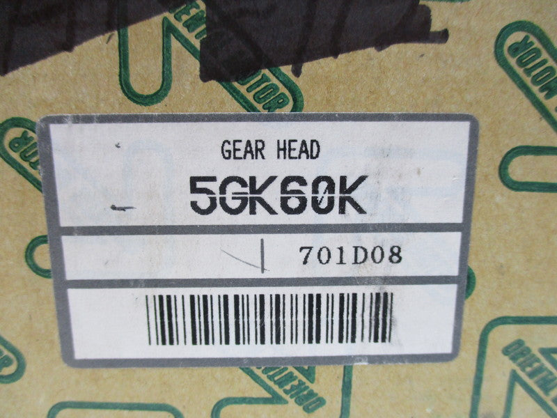 ORIENTAL MOTOR 5GK60K  NSMP