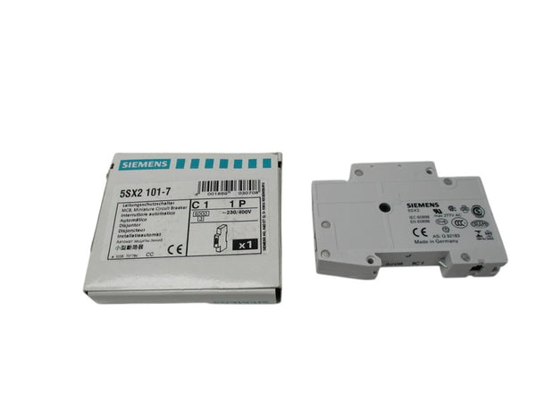 SIEMENS 5SX2-101-7 CIRCUIT BREAKER 1A 230/400V  NSMP