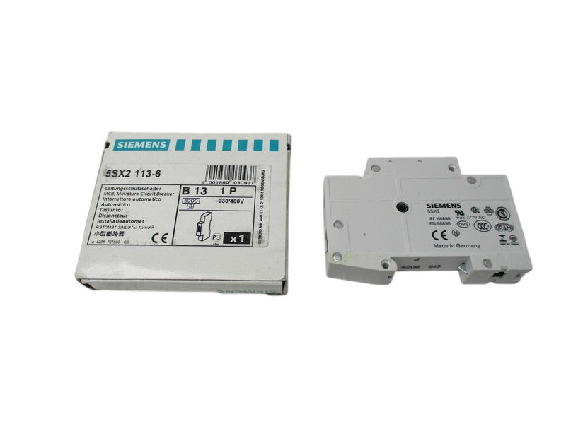 SIEMENS 5SX2-113-6 CIRCUIT BREAKER 13A 230/400V  NSMP