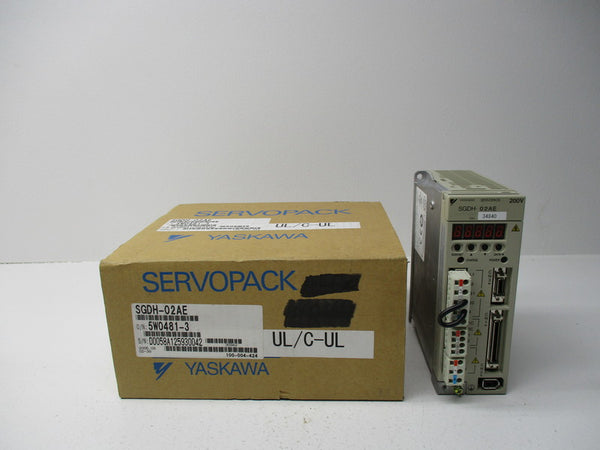 YASKAWA SGDH-02AE 200-230V 3.4A NSMP