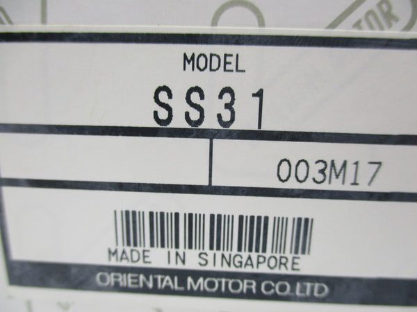 ORIENTAL MOTOR SS31  NSMP
