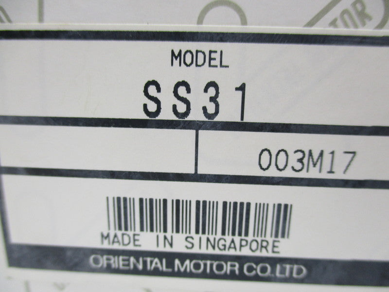 ORIENTAL MOTOR SS31  NSMP