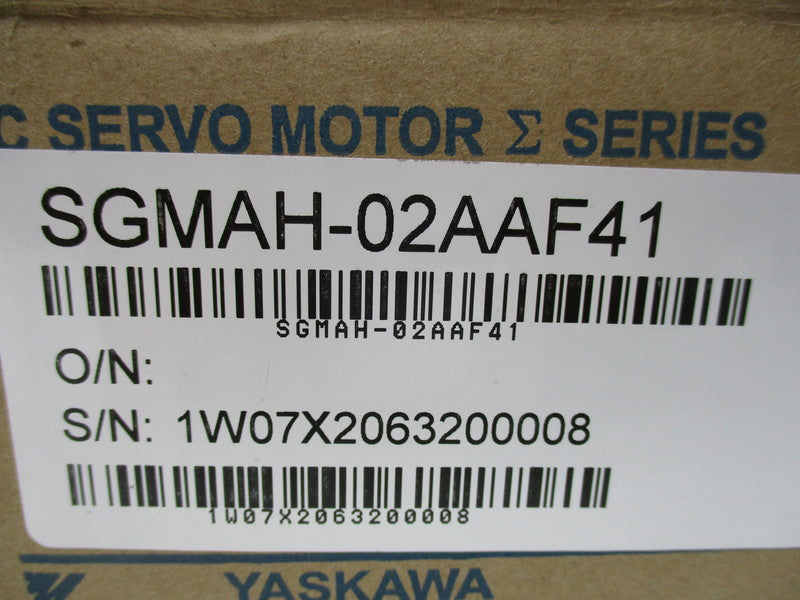 YASKAWA SGMAH-02AAF41  NSMP