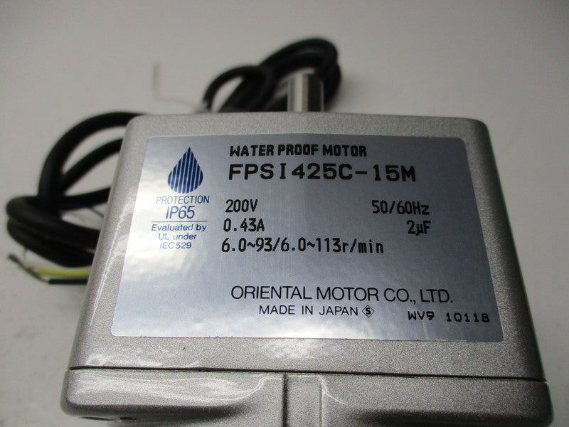 ORIENTAL MOTOR FPSI425C-15M  NSNP