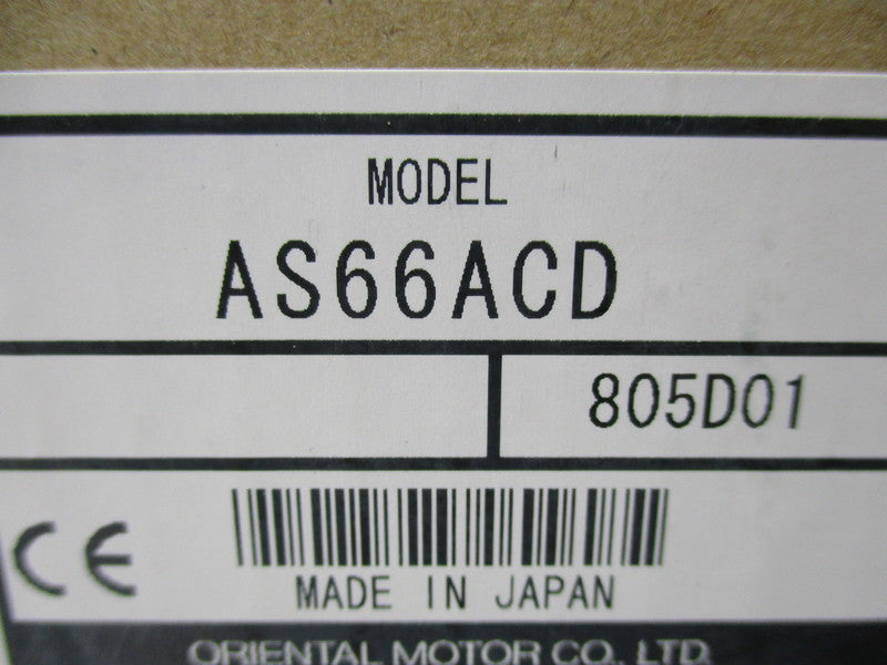 ORIENTAL MOTOR AS66ACD  NSMP