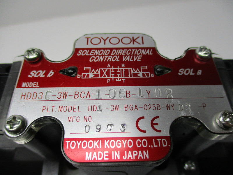 TOYOOKI HDD3C-3W-BCA-1-06B-LYD2  UNMP