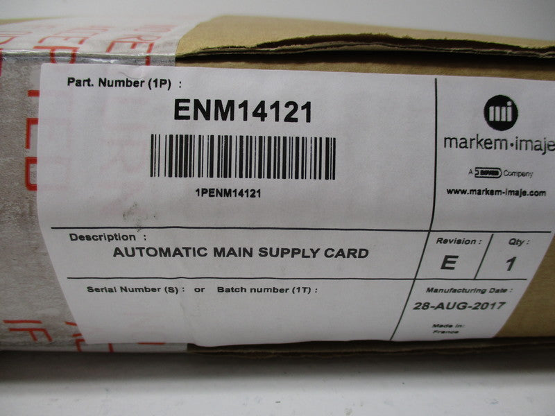 MARKEM IMAJE ENM14121  NSFS