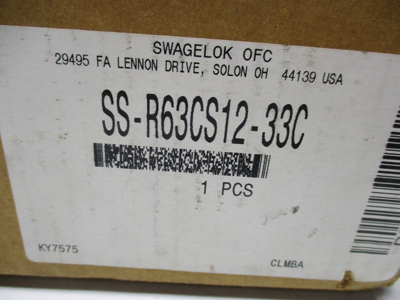 SWAGELOK SS-R63CS12-33C  NSMP