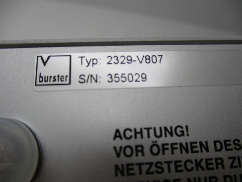 BURSTER 2329-V807  NSNP