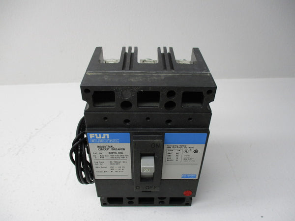 FUJI BU3FHC-020LFM CIRCUIT BREAKER 600VAC 20A  NSMP