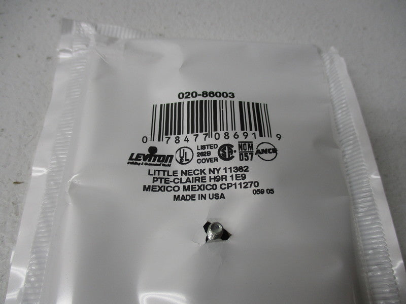 LEVITON 86003 ( BOX OF 20)  NSMP
