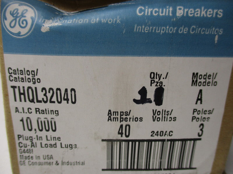 GENERAL ELECTRIC THQL32040 240V 40A NSMP