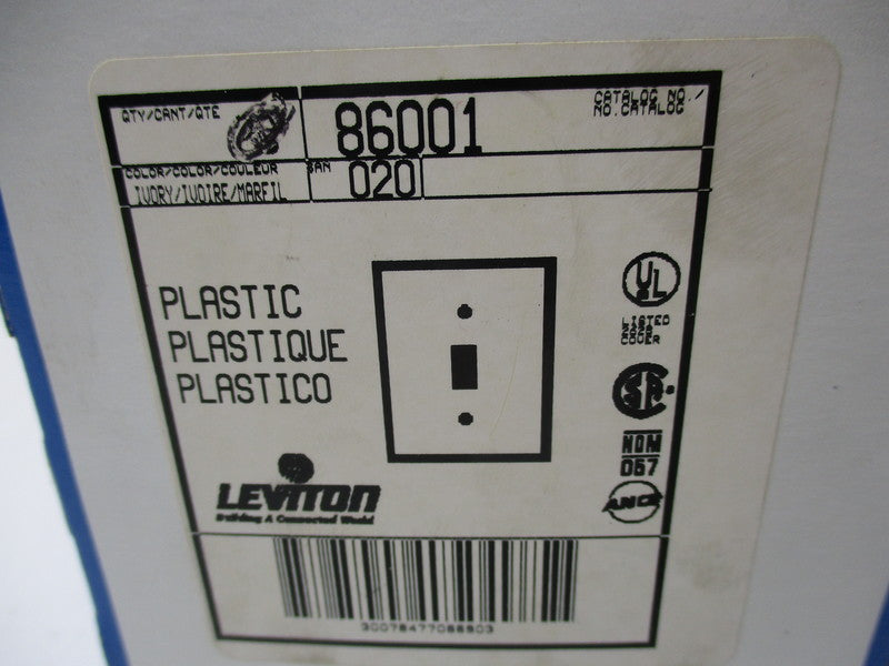 LEVITON 86001 (BOX OF 20)  NSMP
