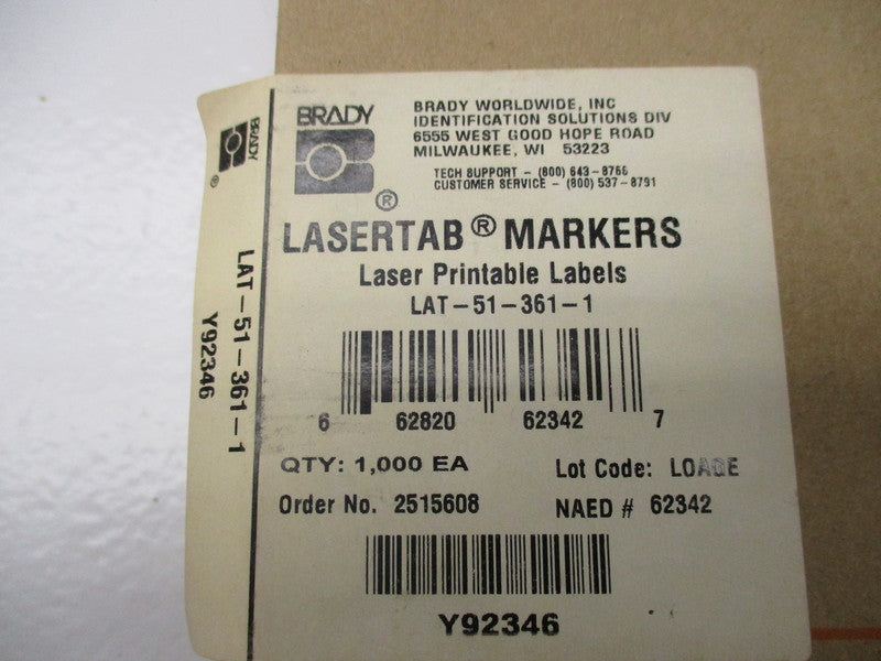 LASERTAB LAT-51-361-1  NSMP