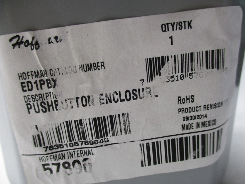 HOFFMAN ED1PBX  NSNP