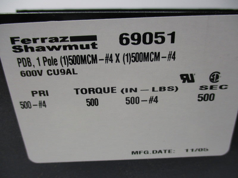 FERRAZ SHAWMUT 69051  NSMP