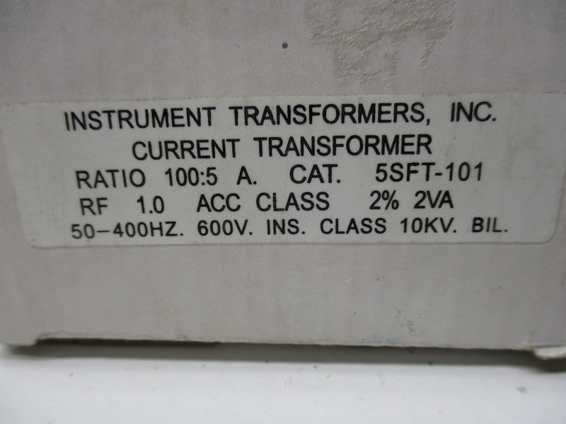 INSTRUMENT TRANSFORMER 5SFT-101  NSMP