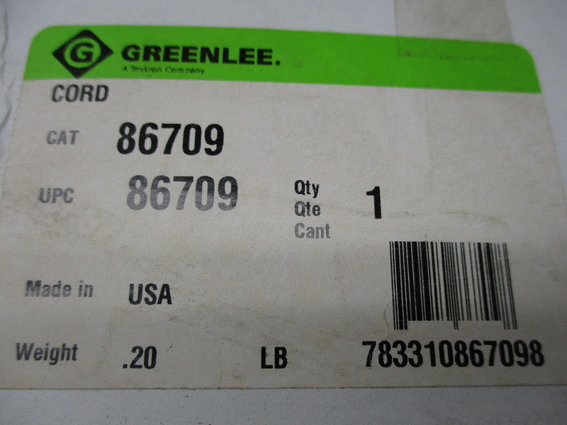 GREENLEE 86709  NSMP