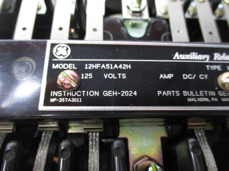 GENERAL ELECTRIC 12HFA51A42H  NSNP
