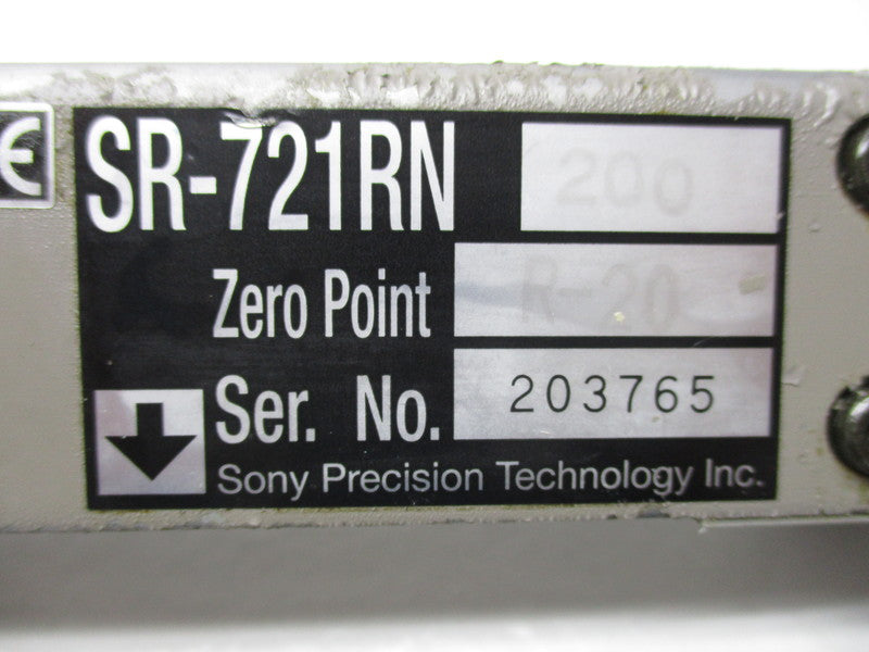 SONY PRECISION TECH SR-721RN 200  UNMP