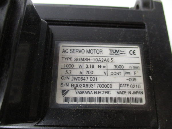 YASKAWA SGMSH-10A2A6S  UNMP