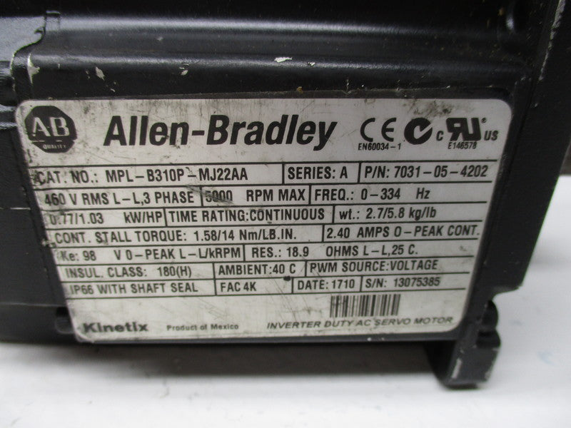 INDUSTRIAL SPARE PART MPL-B310P-M122AA  NSNP