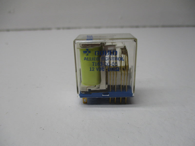 ALLIED CONTROL T163-CC-CC RELAY 12VDC  NSMP