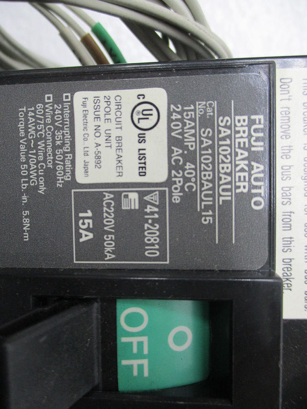 FUJI ELECTRIC SA102BAUL15  UNMP