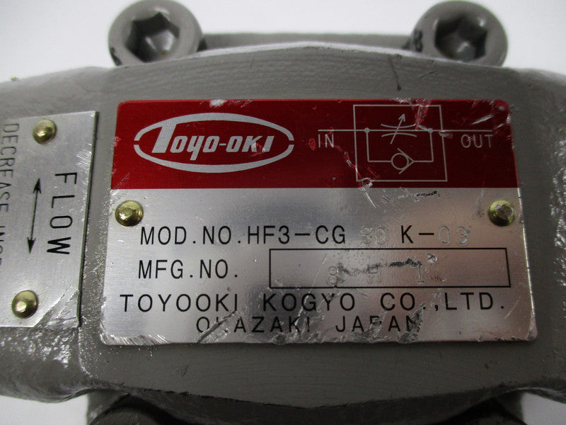 TOYOOKI HF3-CG-30 K-03 NSNP