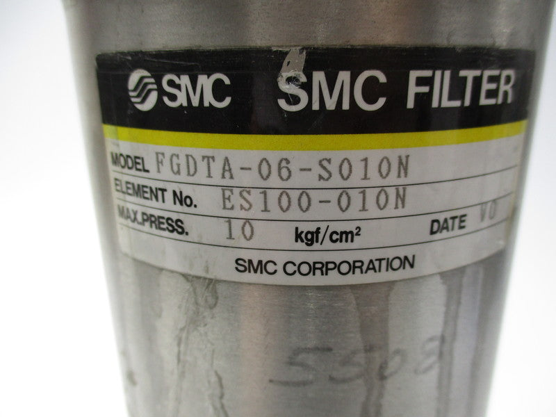 SMC FILTER FGDTA-06-S010N (AS PICTURED) UNMP
