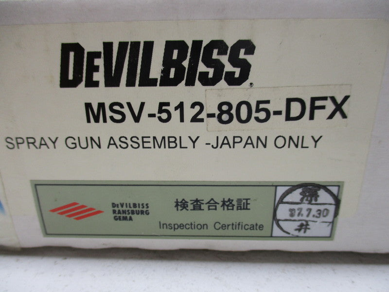 DEVILBISS MSV-512  NSMP
