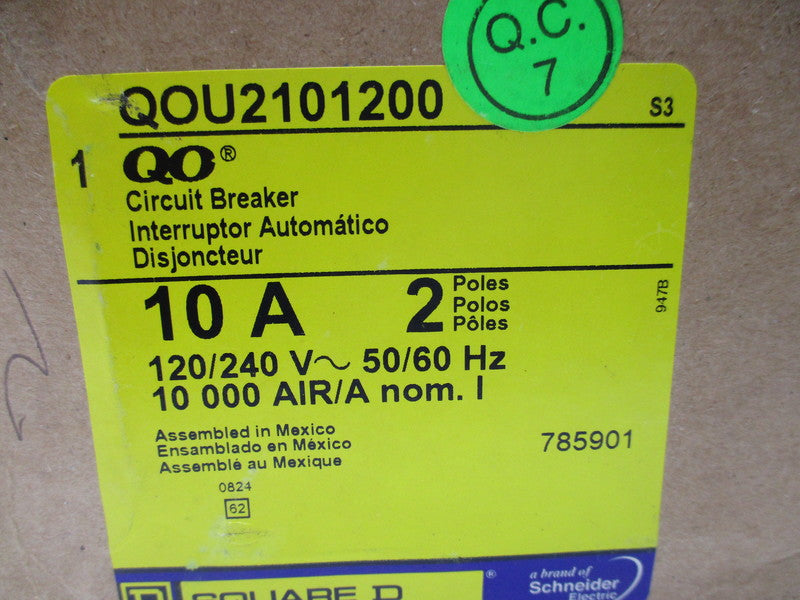 SQUARE D QOU2101200  NSMP