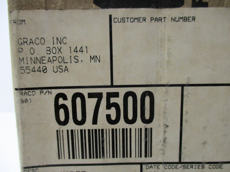GRACO 607500   NSMP