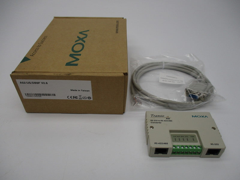 MOXA rs-422/485 A52/U5/DB9F V2.6 NSNP