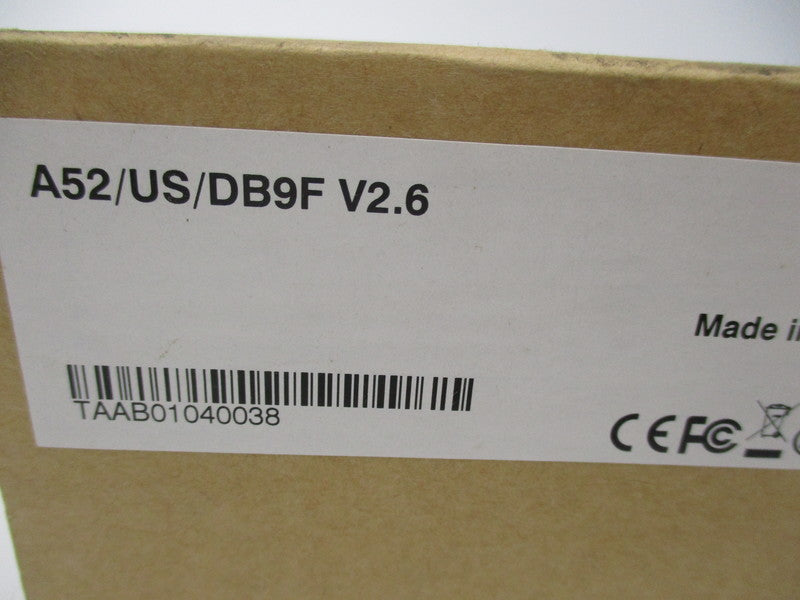 MOXA rs-422/485 A52/U5/DB9F V2.6 NSNP