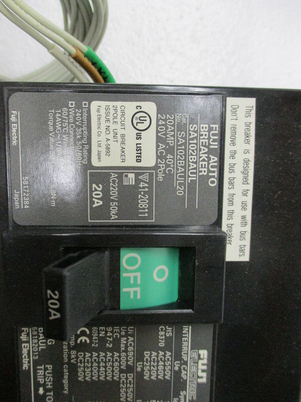 FUJI ELECTRIC SA102BAUL   NSNP