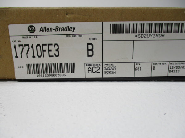 ALLEN BRADLEY 1771-OFE3 SER. B DATE: 2003  NSFS
