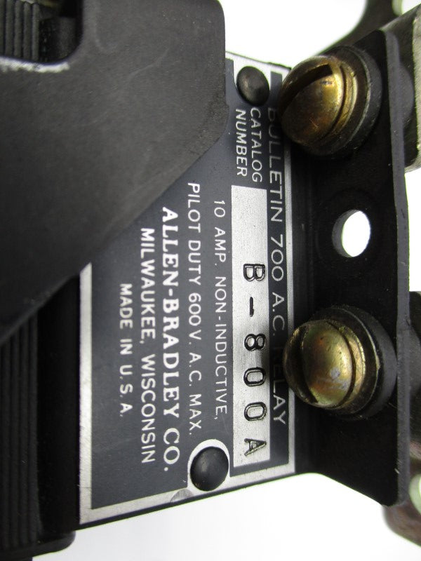 INDUSTRIAL SPARE PART B-800A 10A 600V (AS PICTURED) UNMP