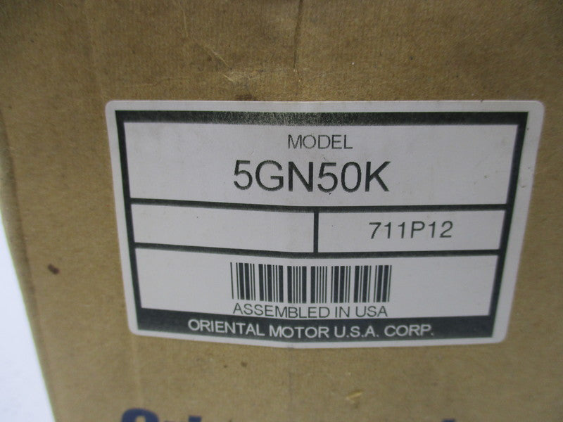 ORIENTAL MOTOR 5GN50K  NSMP