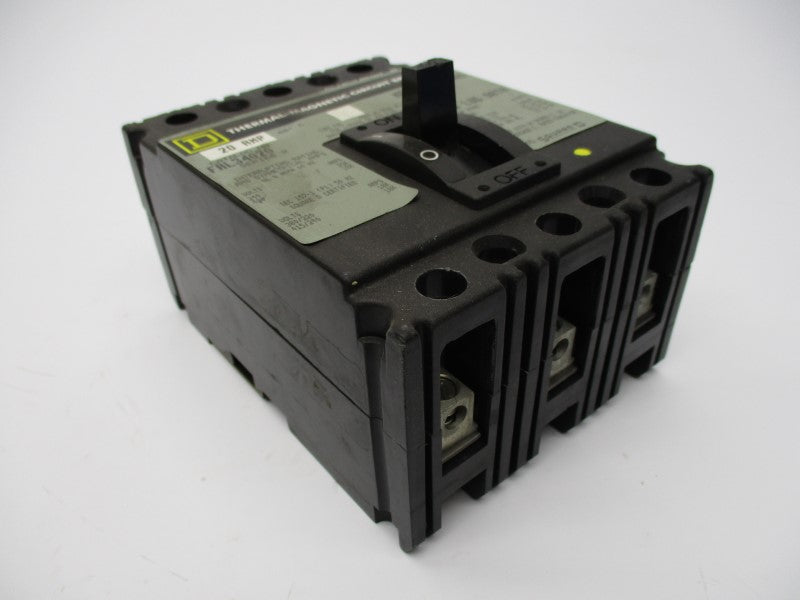 SQUARE D FAL34020 480V 20A NSMP
